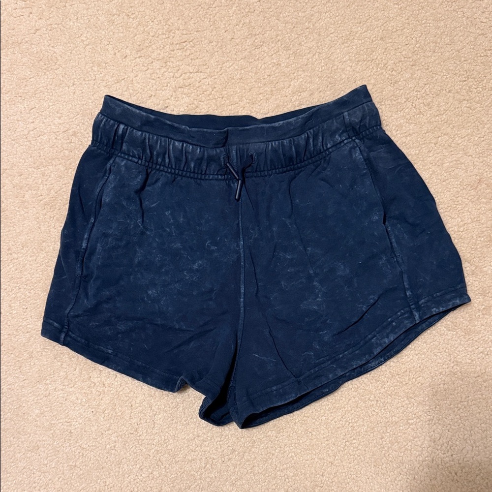 Navy LuLuLemon Women's Shorts